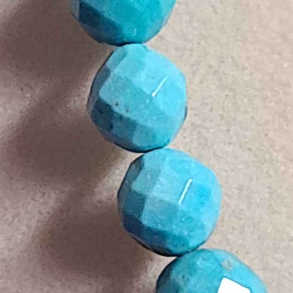 RARE Jay King Turquoise Graduated Beads Sterling Silver Necklace - Picture 12 of 15